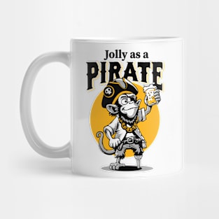 Jolly as a Pirate Mug